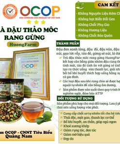 Trà Đậu Thảo Mộc Rang Gừng HuongFarm
